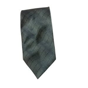 Kenneth Cole New York Men's‎ Gray Patterned Necktie Business Casual